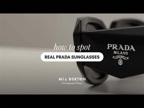 prada sunglasses cases fake vs real|genuine prada sunglasses.